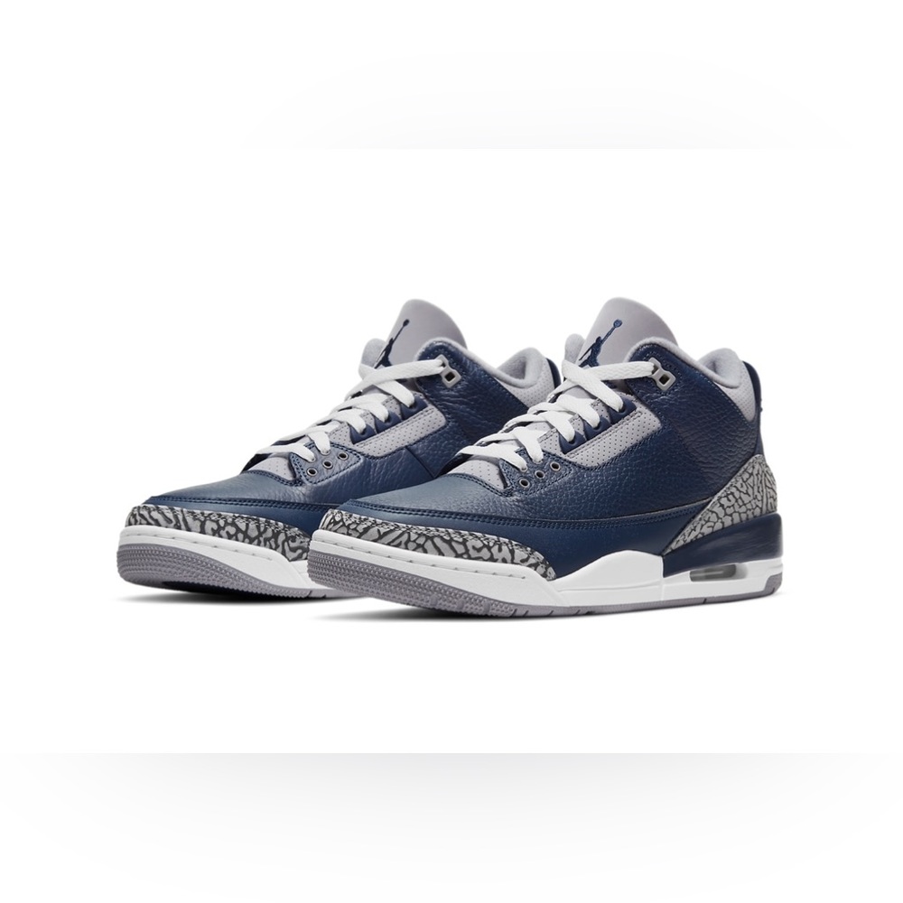 New Jordan 3  Retro Georgetown Size  7Y / 8.5 women - Picture 15 of 15
